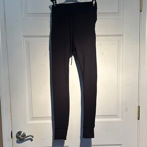 Avalanche Black Jogger Leggings